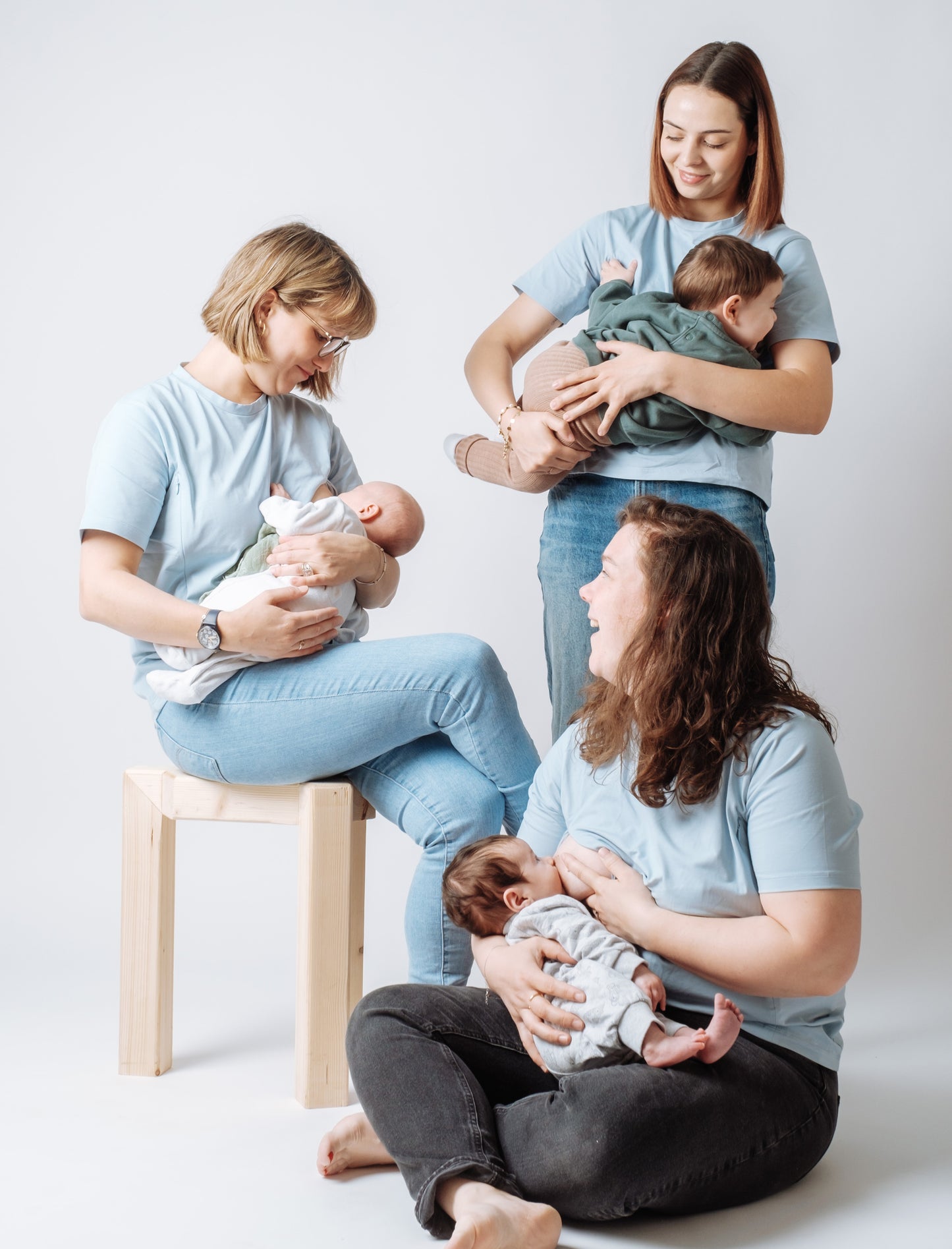 “Baby Blue” breastfinding t-shirt