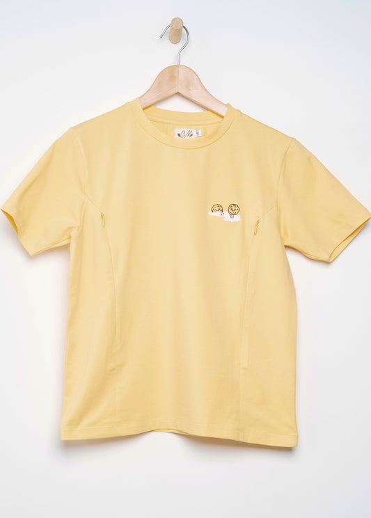 Camelia-mimosa-Tshirt-allaitement-Cookie2