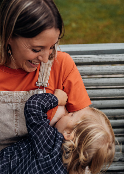 "Papaya" breastfeeding t-shirt 