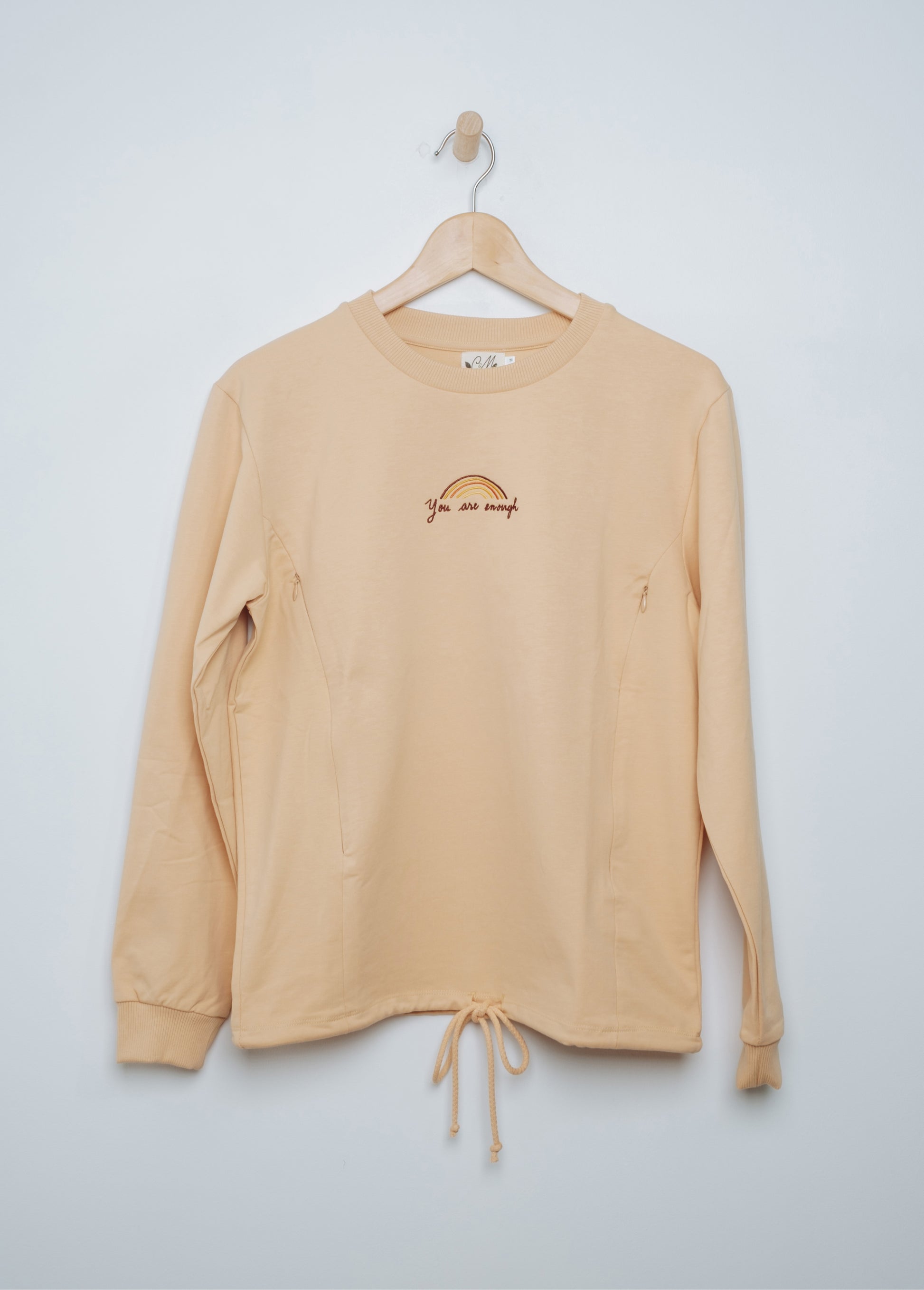 Maglione Premaman MijaCulture 2 In 1 - Comodo Per Gravidanza E Allattamento, Cotone Elastico - Foto 3